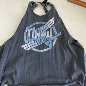 Obey tank. Gray. Size medium